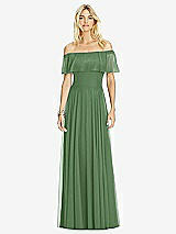 Front View Thumbnail - Vineyard Green After Six Bridesmaid Dress 6763
