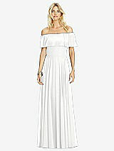 Front View Thumbnail - White After Six Bridesmaid Dress 6763
