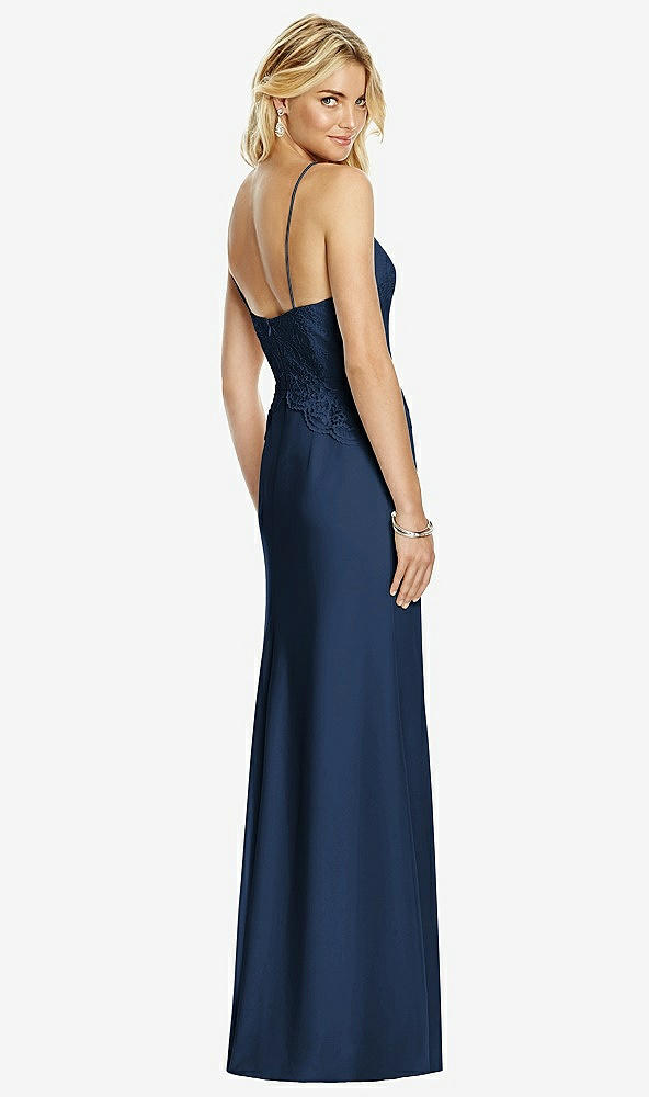 Back View - Midnight Navy After Six Bridesmaid Dress 6764