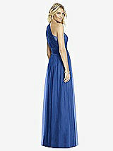 Rear View Thumbnail - Classic Blue After Six Bridesmaid Dress 6765