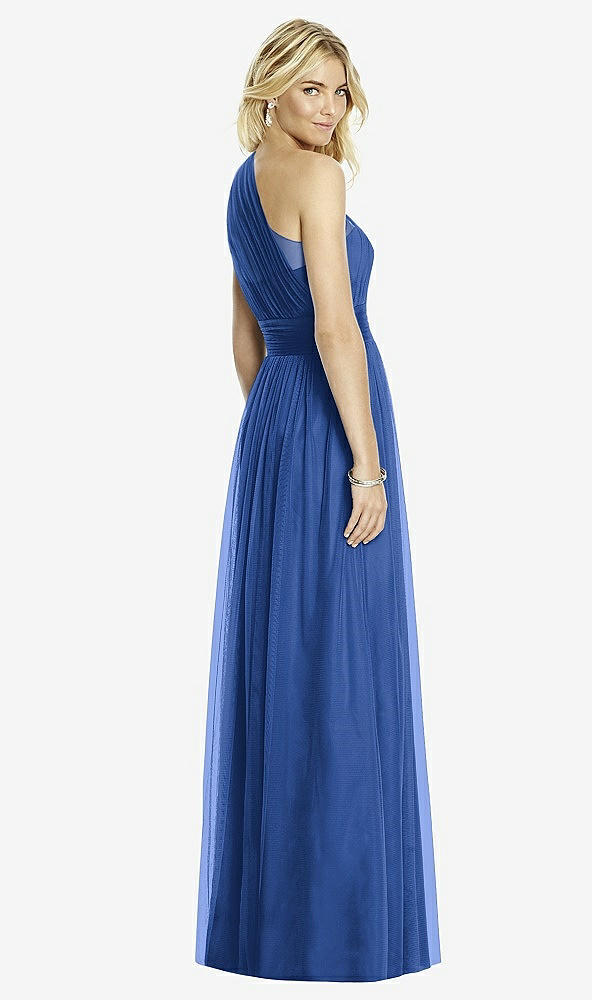 Back View - Classic Blue After Six Bridesmaid Dress 6765