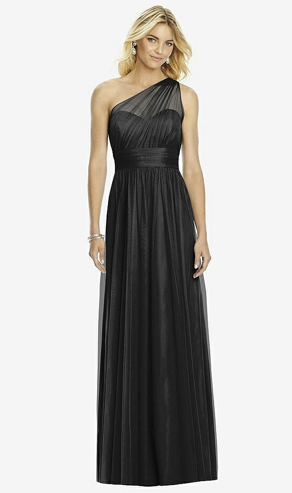 Front View - Black After Six Bridesmaid Dress 6765