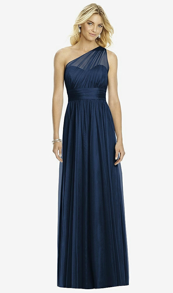 Front View - Midnight Navy After Six Bridesmaid Dress 6765