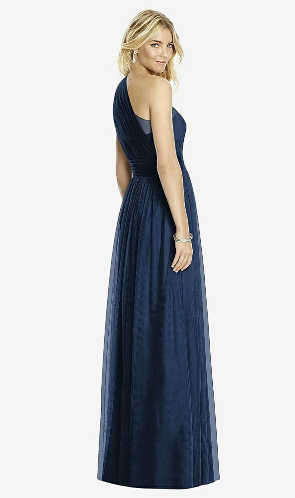 Back View - Midnight Navy After Six Bridesmaid Dress 6765