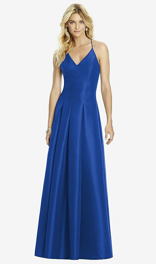 Front View - Sapphire After Six Bridesmaid Dress 6767