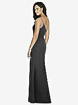 Rear View Thumbnail - Black & Sienna Social Bridesmaids Dress 8178