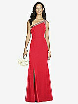 Front View Thumbnail - Parisian Red & Sienna Social Bridesmaids Dress 8178