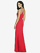 Rear View Thumbnail - Parisian Red & Sienna Social Bridesmaids Dress 8178