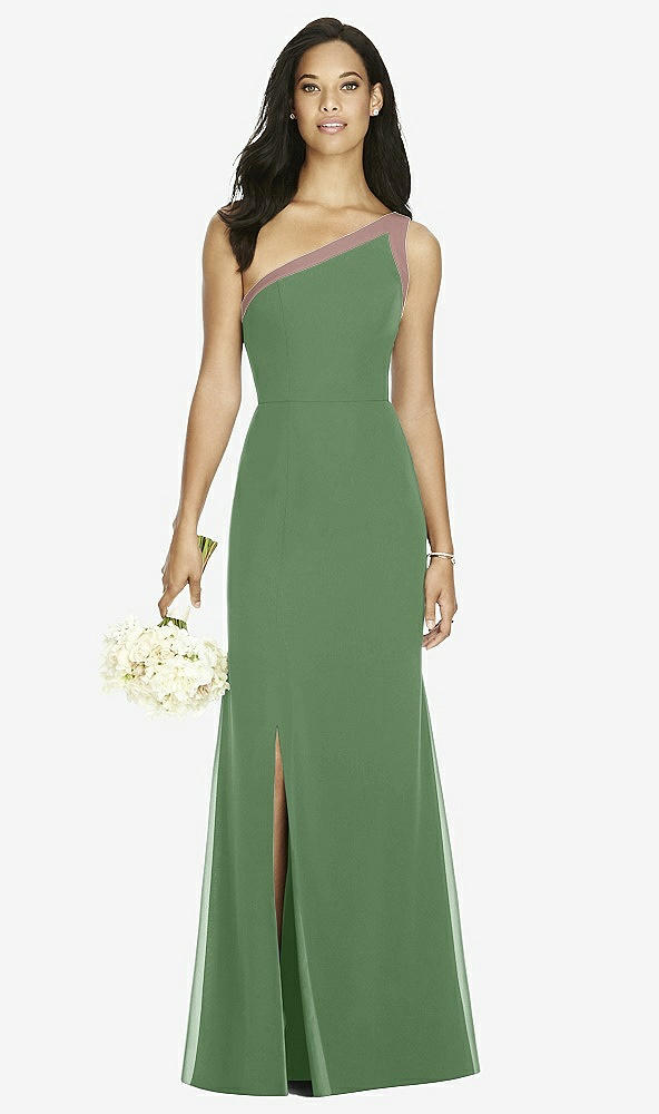 Front View - Vineyard Green & Sienna Social Bridesmaids Dress 8178