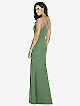 Rear View Thumbnail - Vineyard Green & Sienna Social Bridesmaids Dress 8178
