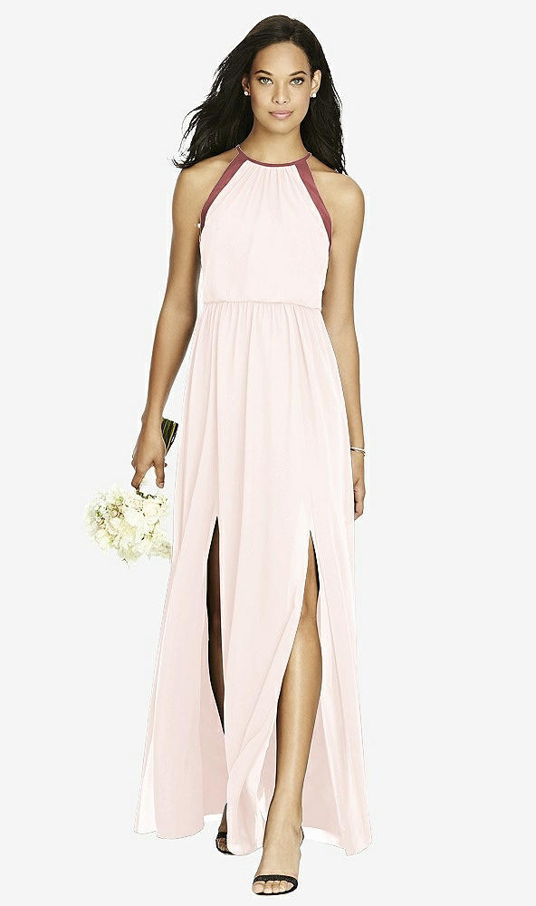Front View - Blush & English Rose Social Bridesmaids Dress 8179