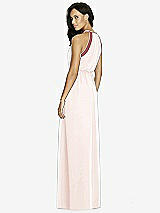 Rear View Thumbnail - Blush & English Rose Social Bridesmaids Dress 8179