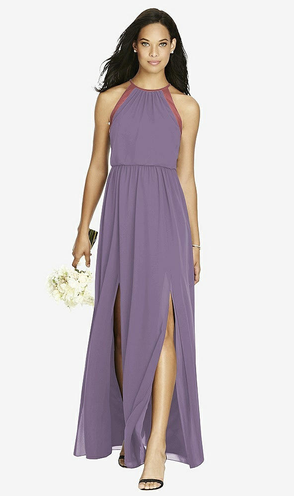Front View - Lavender & English Rose Social Bridesmaids Dress 8179