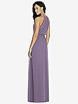 Rear View Thumbnail - Lavender & English Rose Social Bridesmaids Dress 8179