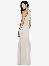 Rear View Thumbnail - Oyster & English Rose Social Bridesmaids Dress 8179