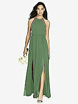 Front View Thumbnail - Vineyard Green & English Rose Social Bridesmaids Dress 8179