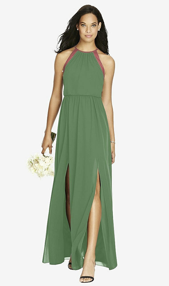 Front View - Vineyard Green & English Rose Social Bridesmaids Dress 8179