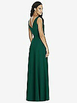 Rear View Thumbnail - Hunter Green Social Bridesmaids Dress 8180
