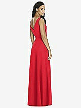 Rear View Thumbnail - Parisian Red Social Bridesmaids Dress 8180