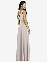 Rear View Thumbnail - Taupe Social Bridesmaids Dress 8180