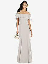 Front View Thumbnail - Oyster Social Bridesmaids Dress 8182