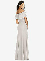 Rear View Thumbnail - Oyster Social Bridesmaids Dress 8182