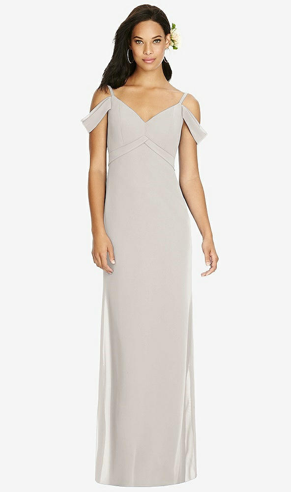 Front View - Oyster Social Bridesmaids Dress 8183