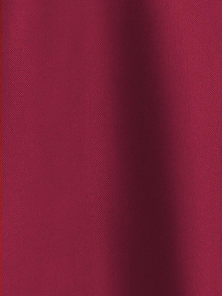 Front View - Burgundy Organdy Fabric by the Yard