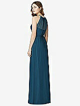 Rear View Thumbnail - Atlantic Blue Bella Bridesmaids Dress BB100