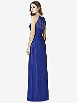 Rear View Thumbnail - Cobalt Blue Bella Bridesmaids Dress BB100