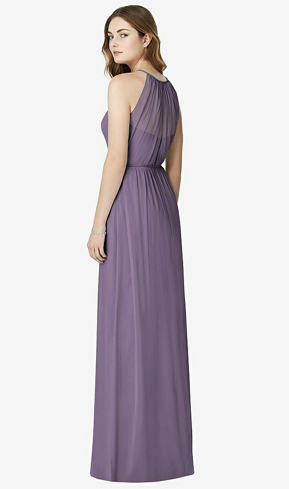 Back View - Lavender Bella Bridesmaids Dress BB100