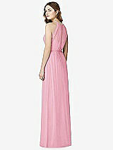 Rear View Thumbnail - Peony Pink Bella Bridesmaids Dress BB100