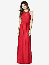 Front View Thumbnail - Parisian Red Bella Bridesmaids Dress BB100