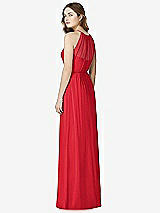 Rear View Thumbnail - Parisian Red Bella Bridesmaids Dress BB100