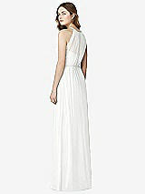 Rear View Thumbnail - White Bella Bridesmaids Dress BB100