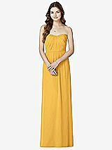Front View Thumbnail - NYC Yellow Bella Bridesmaids Dress BB101