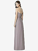 Rear View Thumbnail - Cashmere Gray Bella Bridesmaids Dress BB101