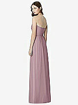 Rear View Thumbnail - Dusty Rose Bella Bridesmaids Dress BB101