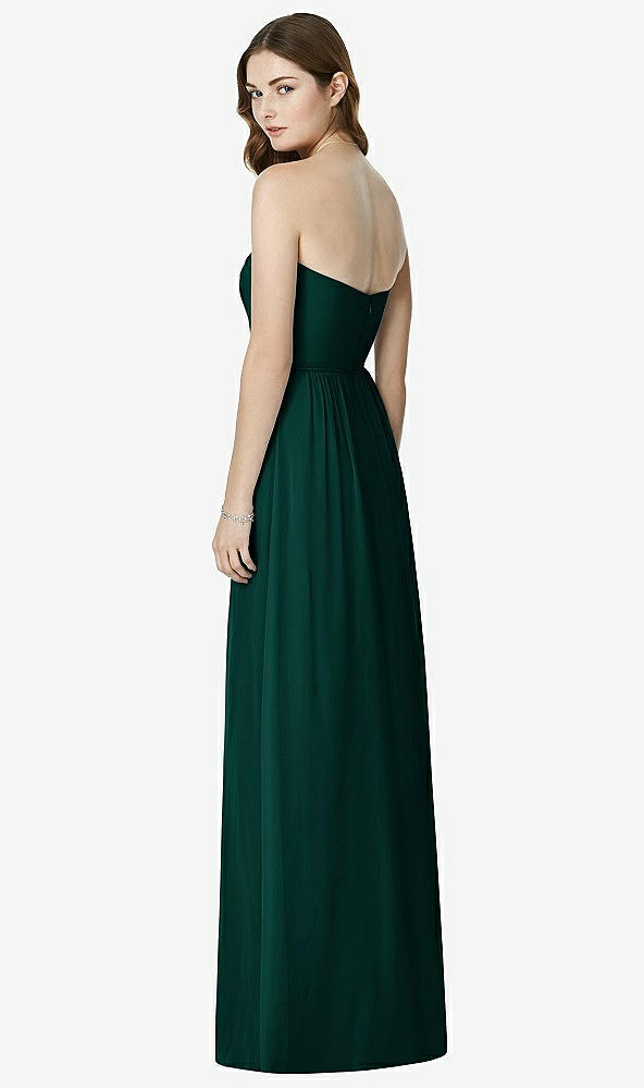 Back View - Evergreen Bella Bridesmaids Dress BB101