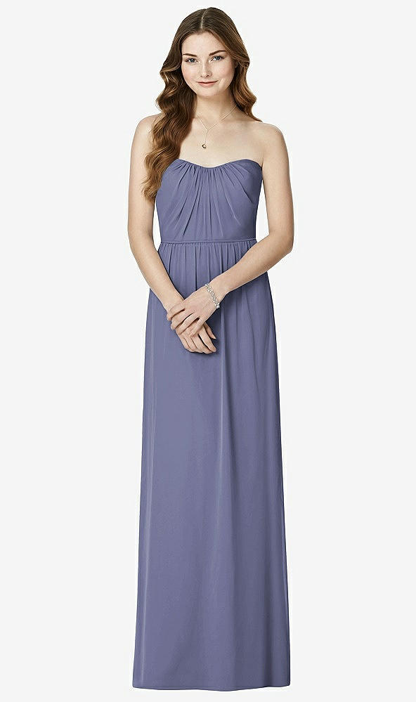 Front View - French Blue Bella Bridesmaids Dress BB101