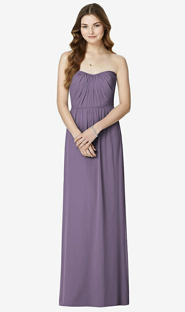 Front View - Lavender Bella Bridesmaids Dress BB101