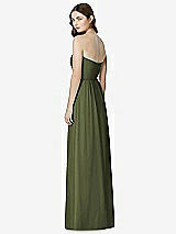 Rear View Thumbnail - Olive Green Bella Bridesmaids Dress BB101