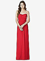 Front View Thumbnail - Parisian Red Bella Bridesmaids Dress BB101