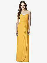 Front View Thumbnail - NYC Yellow Bella Bridesmaids Dress BB102