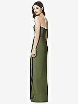 Rear View Thumbnail - Olive Green Bella Bridesmaids Dress BB102