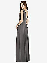 Rear View Thumbnail - Caviar Gray Bella Bridesmaids Dress BB103
