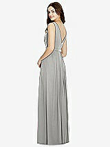 Rear View Thumbnail - Chelsea Gray Bella Bridesmaids Dress BB103