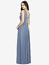 Rear View Thumbnail - Larkspur Blue Bella Bridesmaids Dress BB103