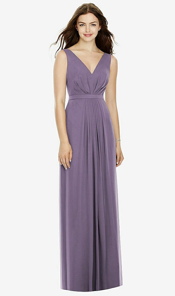 Front View - Lavender Bella Bridesmaids Dress BB103