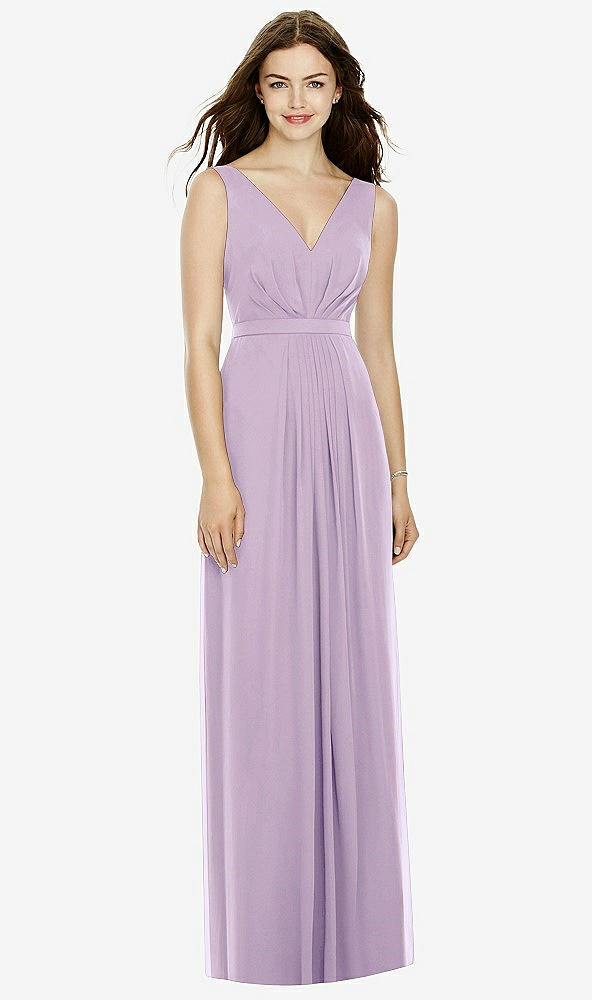 Front View - Pale Purple Bella Bridesmaids Dress BB103